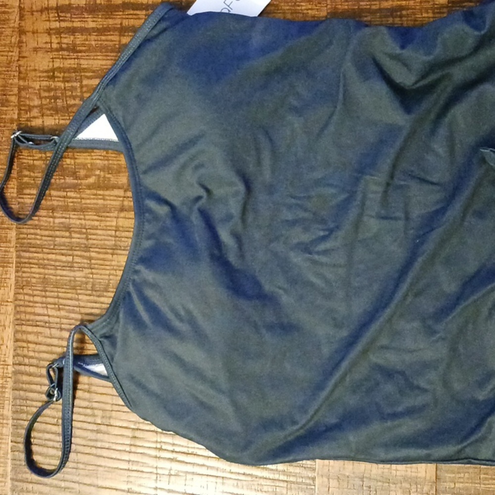 NWT Seafancy Tankini Top Size L